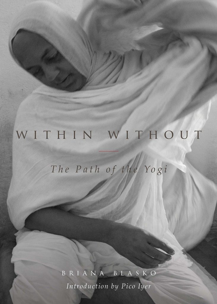 Book cover of 'Within Without: The Path of the Yogi' featuring contemplative design and typography
